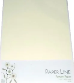 Karton - A4 - Creme - 10 Ark - 180 G - Fantasy Paper - Paper Line