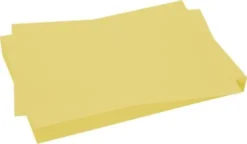 Karton - A3 - 180 G - Gul - 25 Ark