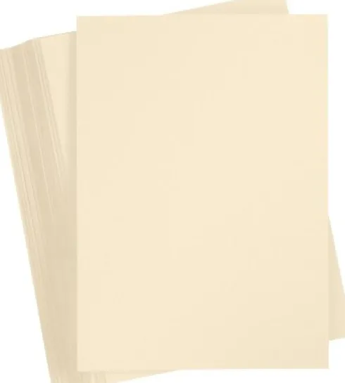 Karton - A4 - 180 G - Lys Pudder - 25 Ark