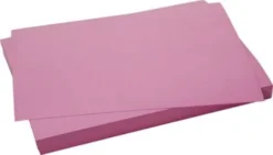 Karton - A4 - 270 G - Rosa - 10 Ark