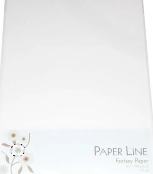 Karton - A4 - Hvid - 10 Ark - 180 G - Fantasy Paper - Paper Line