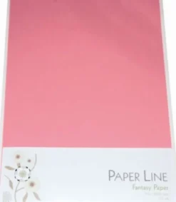 Karton - A4 - Rosa - 10 Ark - 180 G - Fantasy Paper - Paper Line