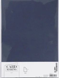 Karton - A4 - 210X297 MM - 220 G - Blå - 10 Stk