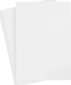 Karton - A4 - 210X297 MM - 180 G - Hvid - 20 Stk