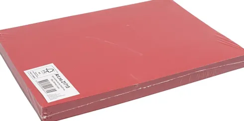 Karton - A4 - 210X297 MM - 180 G - Julerød - 100 Stk