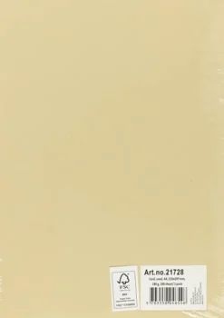 Karton - A4 - 210X297 MM - 180 G - Lys Pudder - 100 Stk