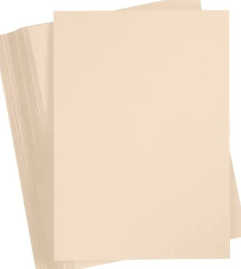Karton - A4 - 210X297 MM - 180 G - Lys Pudder - 100 Stk