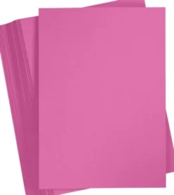 Karton - A4 - 210X297 MM - 180 G - Pink - 100 Stk