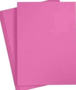 Karton - A4 - 210X297 MM - 180 G - Pink - 20 Stk