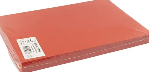 Karton - A4 - 210X297 MM - 180 G - Rød - 100 Stk