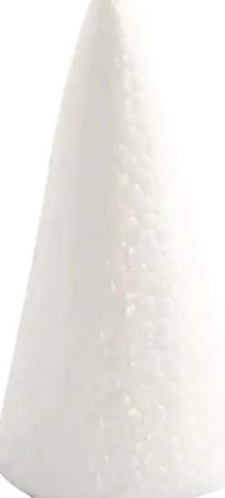 Kegle - H 35 CM - Ø 16 CM - Hvid - 1 Stk