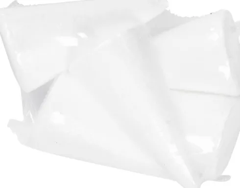 Kegle - H 11 CM - Ø 5,5 CM - Hvid - 5 Stk
