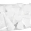 Kegle - H 14,5 CM - Ø 6 CM - Hvid - 25 Stk