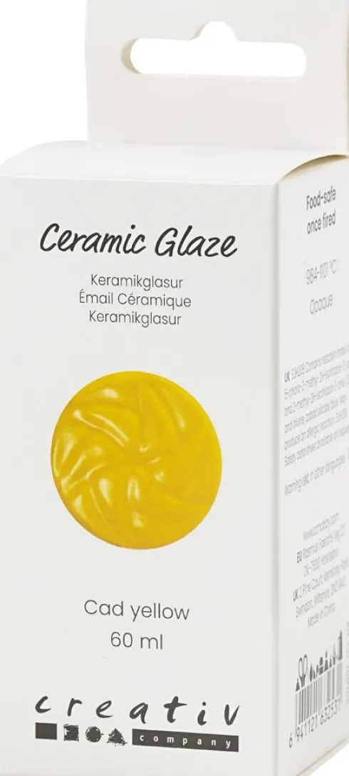 Keramik Glasur - 984-1101 C - Dækkende - Cad Yellow - 60 ML