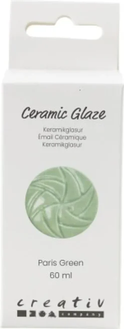 Keramik Glasur - 984-1101 C - Dækkende - Paris Green - 60 ML