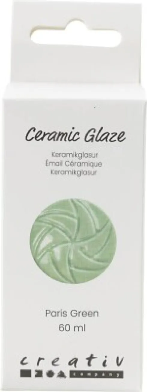 Keramik Glasur - 984-1101 C - Dækkende - Paris Green - 60 ML