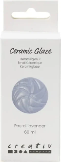 Keramik Glasur - 984-1101 C - Dækkende - Pastel Lavender - 60 ML