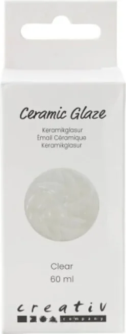 Keramik Glasur - 984-1101 C - Transparent - Klar - 60 ML