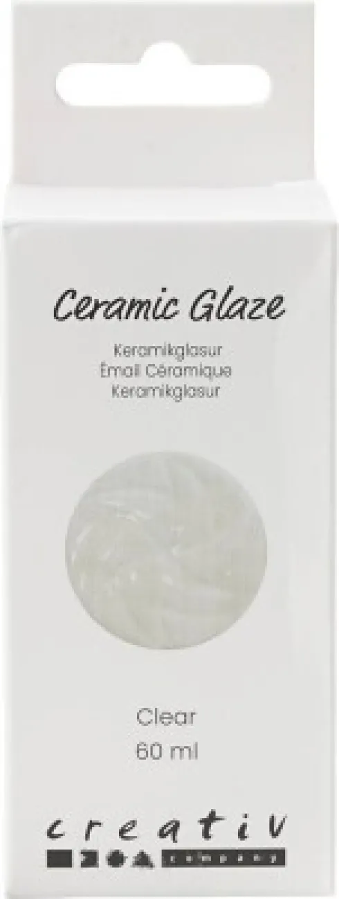 Keramik Glasur - 984-1101 C - Transparent - Klar - 60 ML