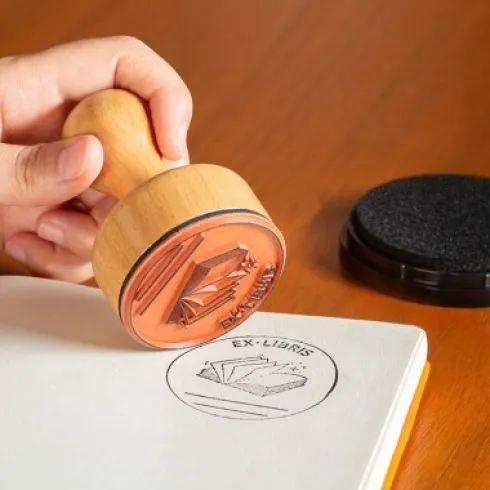 Kikkerland - Ex-Libris Book Stamp - Bogstempel