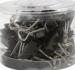 Klemmer - B 19 MM - Sort - 40 Stk
