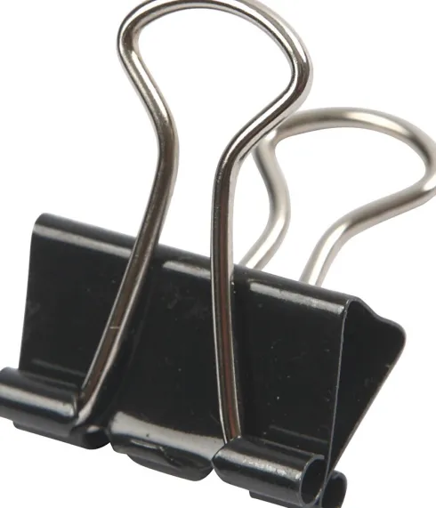 Klemmer - B 19 MM - Sort - 40 Stk