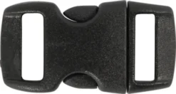 Kliklås - L 29 MM - B 15 MM - Hulstr. 3X11 MM - Sort - 4 Stk