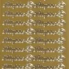 Klistermærker - Tillykke - Guld