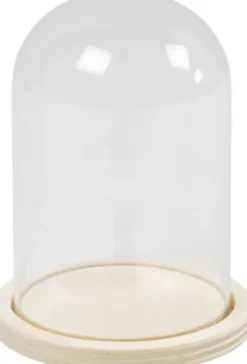 Klokke På Træfod - H 9,5 CM - Ø 6 CM - Hulstr. 3 MM - 10 Stk