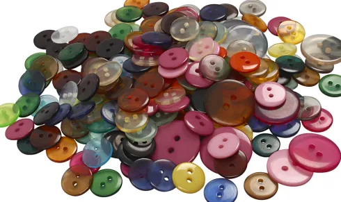 Knappe-Mix - Ø 12+18+20 MM - Assorterede Farver - 800 Stk