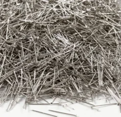 Knappenåle - L 18 MM - Tykkelse 0,6 MM - Sølv - 500 G