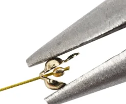 Knudeskjulere Med Øje - L 8 MM - Ø 3 MM - Forgyldt - 20 Stk