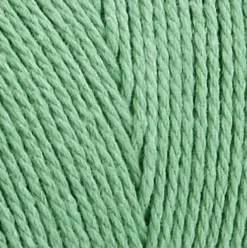 Knyttegarn - Tykkelse 1 MM - L 315 M - Tynd Kvalitet 12/12 - Lys Grøn - 220 G