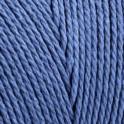 Knyttegarn - Tykkelse 1 MM - L 315 M - Tynd Kvalitet 12/12 - Blå - 220 G