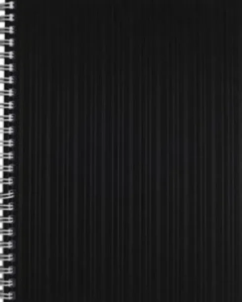 Kollegieblok A4 Linjeret Sort Pp 70 / 70 - Bright Office