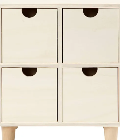 Kommode - H 23 CM - D 11,5 CM - B 20 CM - 1 Stk