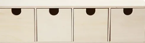 Kommode - Str. 9,2X34,7 CM - 1 Stk