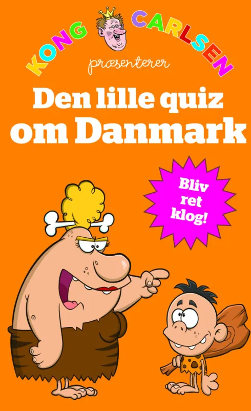 Kong Carlsen - Den Lille Quiz Om Danmark - 5 Stk