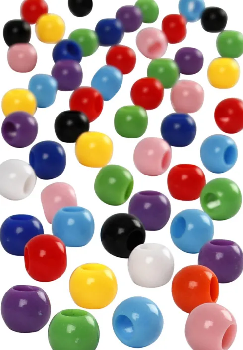 Kongomix - Ø 8 MM - Hulstr. 4 MM - Assorterede Farver - 700 ML - 415 G