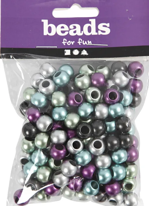 Kongomix - Ø 10 MM - Hulstr. 4 MM - Metallicfarver - 125 ML - 60 G