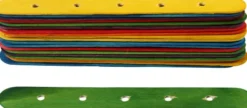 Konstruktionspinde - L 15 CM - B 1,8 CM - Hulstr. 4 MM - Assorterede Farver - 20 Assorterede