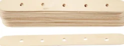 Konstruktionspinde - L 15 CM - B 1,8 CM - Hulstr. 4 MM - 20 Stk