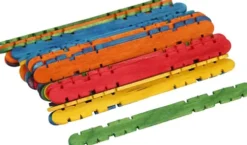 Konstruktionspinde - L 11,4 CM - B 10 MM - Assorterede Farver - 1000 Stk