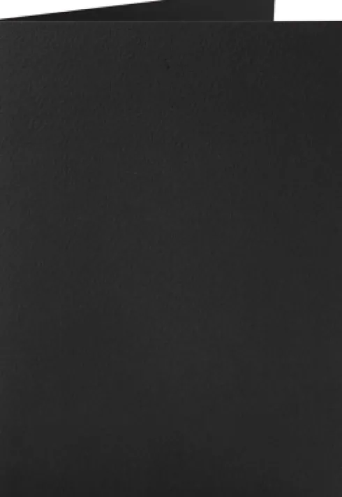 Kort - Kort Str. 10,5X15 CM - 220 G - Sort - 10 Stk