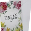 Kort Med Konvolut Blomstertillykke11 X 17 CM - Scanseason