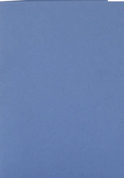 Kort Og Kuverter - 10,5X15 CM - 11,5X16,5 CM - Blå - 6 Sæt
