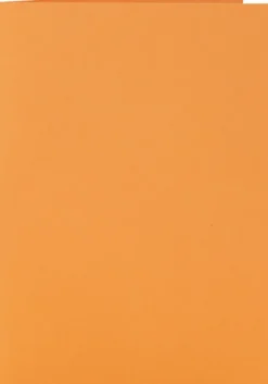 Kort Og Kuverter - 10,5X15 CM - 11,5X16,5 CM - Orange - 6 Sæt