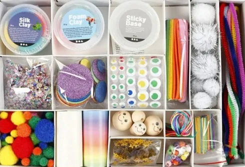 Kreakasse Til Børn - Regnbue - DIY Kit