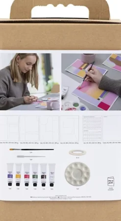 Kreativt Sæt Med Gouache - Malerier - Assorterede Farver