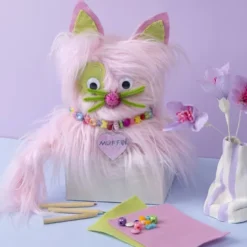 Kreativt Sæt - Syning - Kat - Assorterede Farver